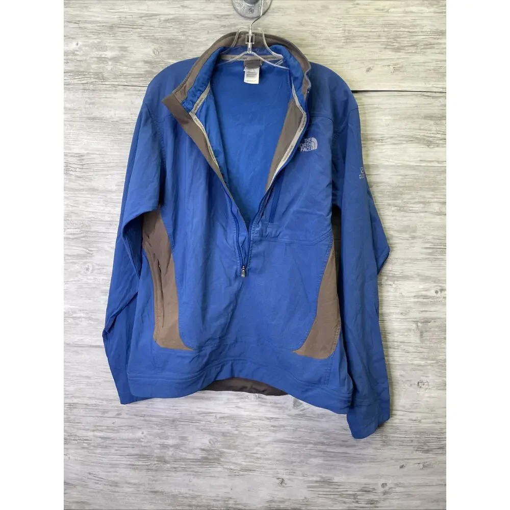 The North Face‎ Flight Series Pullover Men's XL Blue 1/2 Zip Long Sleeve